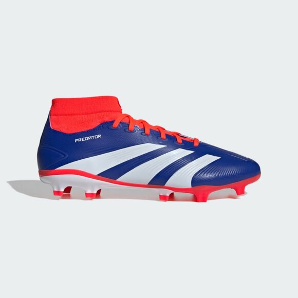 Adidas PREDATOR League Frim Ground Soccer Cleats Blue IF6337 NEW Sz 11M 12W - Picture 3 of 11